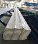 Pu Foam Roller Shutter Machine Thermal Insulating Door Steel Frame