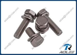 Wholesale Inox A2-70 Stainless Steel Hexagon Head SEMS Screw with Double Washers from china suppliers
