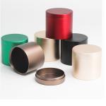 Screw Top Colorful Food Grade Tin Can Packaging Coffee Aluminium Box