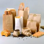 Food Grade Custom Kraft Paper Bag With Logo Printed Flexo Printing