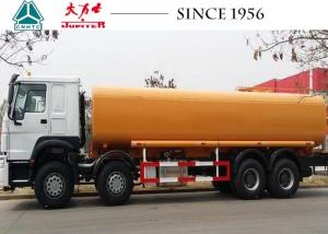 China HOWO 8X4 Mobile Water Tank Truck Tank Top Roll Protection For Vehicle Safety on sale