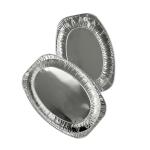 Food Eco Pizza Recyclable Aluminium Foil Round Tray Container Turkey Pan Custom