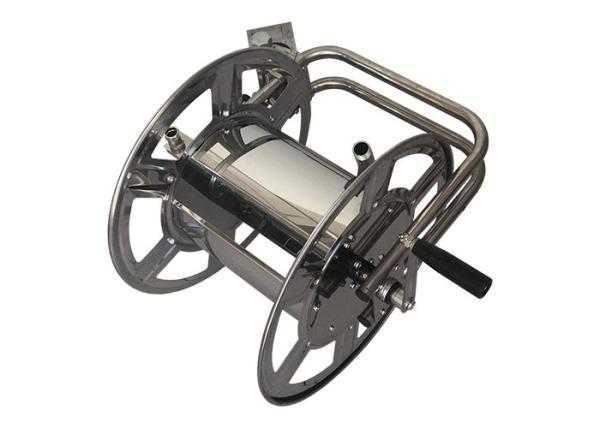 High Reliability Stainless Steel Hose Reel Wall Mounted Smooth Positive Direct