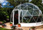 Luxury Rainproof Commercial Dome Tent Hotel Spherical With Bedrooms Pvc Dome