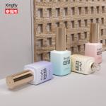 16ml Gel Polish Square Bottle Gel Nail Polishes UV Glass Bottle With Brush Cap