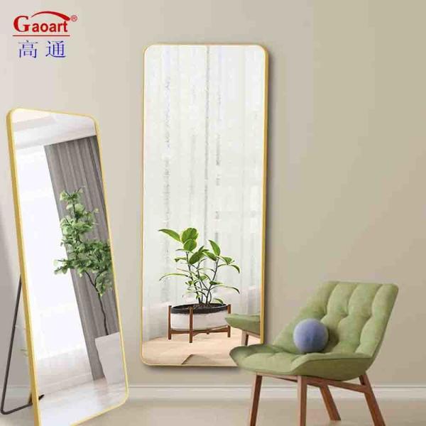 Contemporary Design Style Large Bathroom Mirror Hotel Vanity Barber Glass for