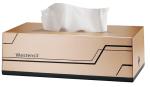 Customized Living Room Gold Rectangular Tissue Box Holder