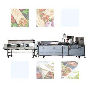 Wholesale Flat Bread Roti Tortilla Making Machine Electric Heating from china suppliers