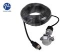 Side View Camera Vision Systems Cable with 7 Pin Metal Lockable Connector 1