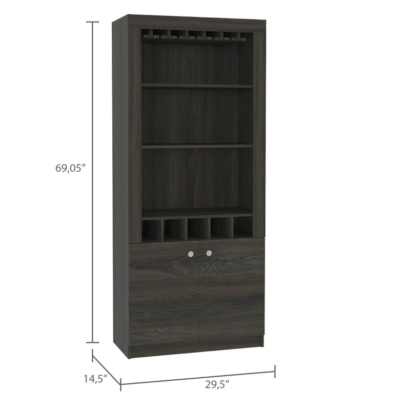 Luxury Corner Wine Cabinet for Living Room Bar Kitchen Display Glass Modern Furniture