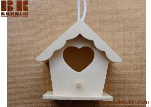 Wholesale handamde wooden bird houses DIY Educational Games for Kids Pine Wood DIY Bird House from china suppliers