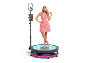 China App Control 360 Spinning Photo Booth IPad Selfie Automatic Spin 360 Photo Booth on sale