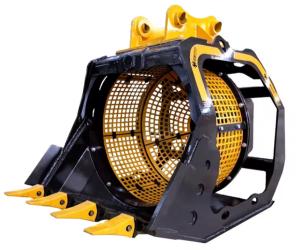Wholesale Rotary Screening Bucket Sieving Screening Bucket For 28-38tons Excavator from china suppliers