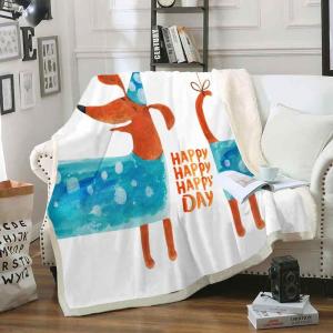 Wholesale Anti Pilling Flannel Plush Fleece Throw Blanket Anti Wrinkle Super Soft from china suppliers