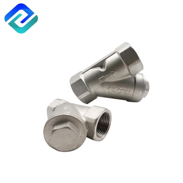 Lost Wax Casting 2 Inch Sanitary Y Strainer Stainless Steel Wye Strainer Hexagon
