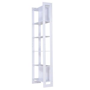 Wholesale 190cm Length MDF Board Wooden Vertical Bookshelf 0.038CBM For Living Room from china suppliers