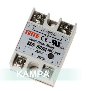 Wholesale ssr 60A fotek solid state relay dc to ac 480vac single phase SSR-60DA from china suppliers