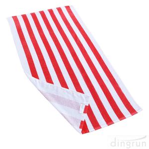 Wholesale Soft Absorbent and Plush 100% Cotton Cabana Striped Beach Pool Bath Towel from china suppliers