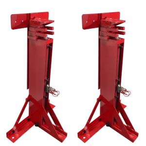 Wholesale Three Stage Grain Bin Hydraulic Jacks Red Customized For Enamel Tank from china suppliers