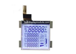 China Yellow Green 132 x 64 COG LCD Module Monochrome Graphic Customized Backlight on sale