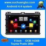 Ouchuangbo car navigation radio dvd for Toyota Prado 2008 with bluetooth USB big