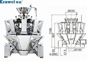 Wholesale Kenwei Leak Proof​ 65P/M Multihead Weigher Machine from china suppliers