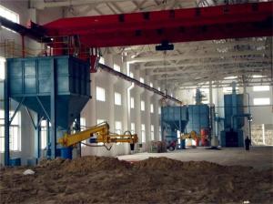 Wholesale Multi Function Coated Sand Regeneration Equipment , Resin Sand Making Line from china suppliers