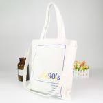 Cotton Canvas Printed Reusable Shopping Bags Tote Cotton Shoulder Bag
