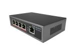 POE-S1004G(4GE+1GE)_4 Port Gigabit IEEE802.3af/at PoE Switch with 65W External