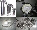 Silicone Side Inlet Stainless Steel Industrial Filter for Water Treatment