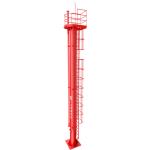 TP5/8/10/12/15/18/20/24/28 Powder Fire Monitor DN100 for Tower Fire Rescue