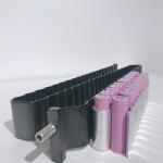 21700 EV Aluminium Cooling Plate Cylindrical Micro Channel Serpentine
