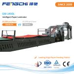 Fengchi 3 PLY Flute Laminator Unique Servo Vacuum Feeding 16000 Sheets/Hour