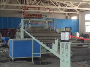 China WPC Wood Plastic Composite Production Line Board Making , Wpc Board Machine on sale
