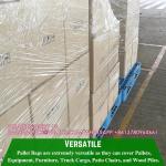 2 Meters High Custom Transparent Waterproof Dust Packing Print Plastic PE Pallet