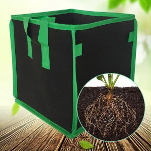 Wholesale 135g Bulk Root Pouch 4 Gallon Square Fabric Pots With Handles from china suppliers