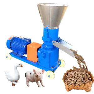 Wholesale 2mm Feed Grinding Machine Livestock Pellet Machine With Safety Box from china suppliers