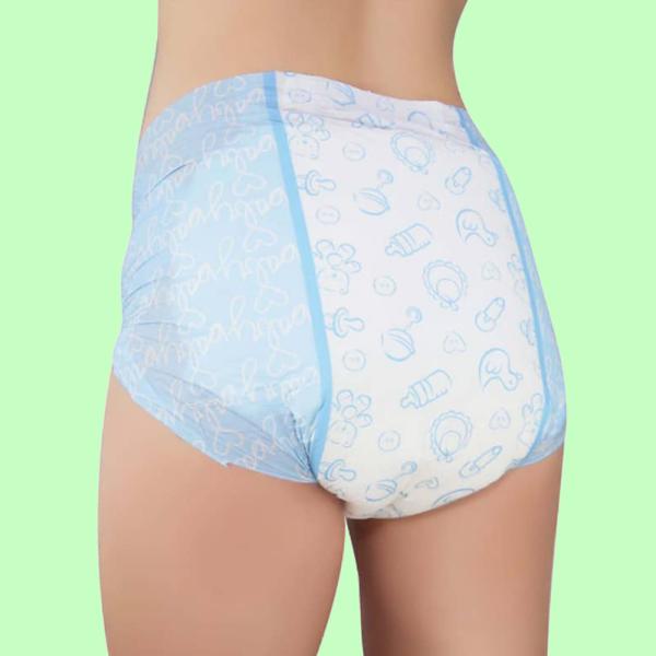 Economic Disposable Womens Panties with Dry Surface and 3D Leak Prevention