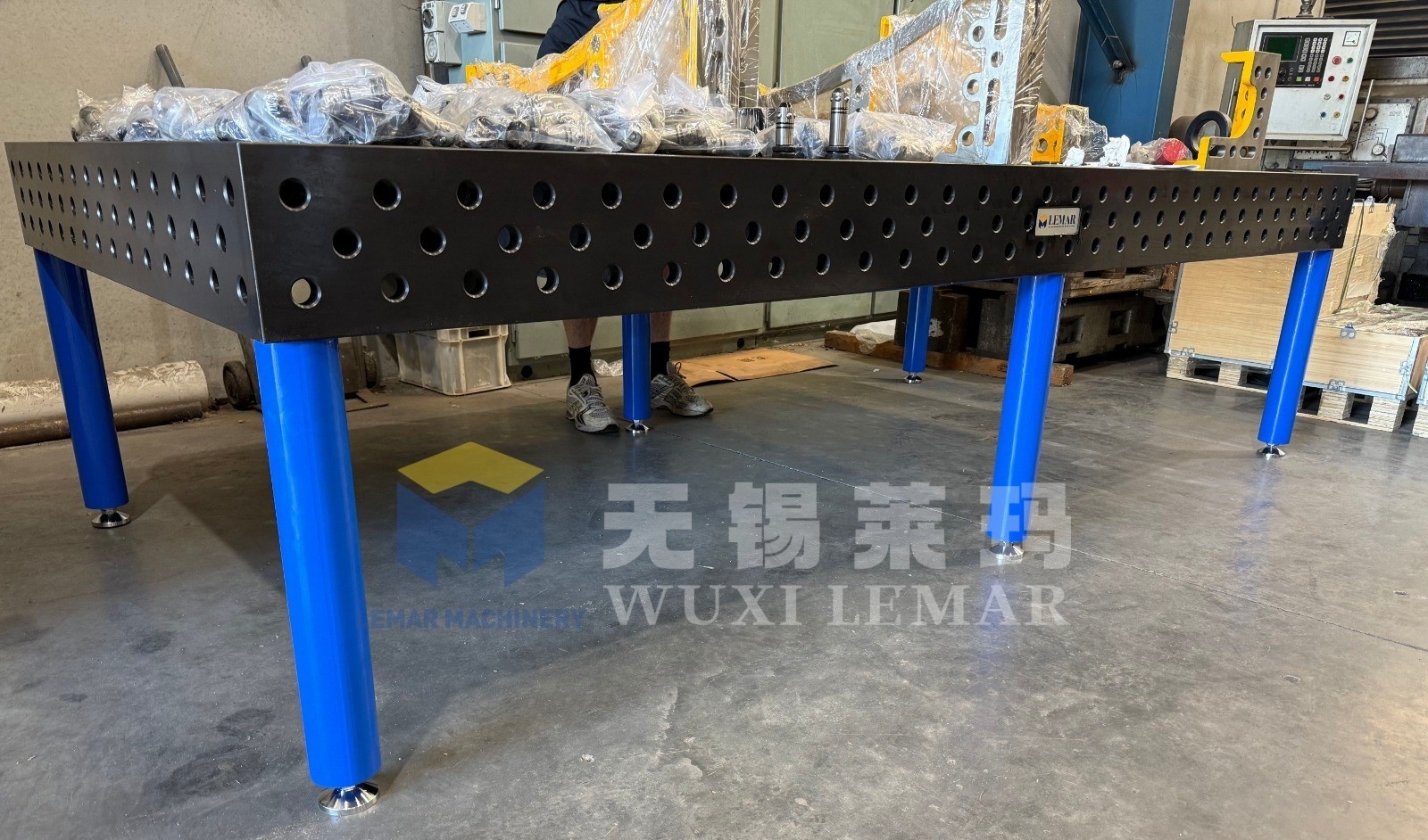 3D Flexible D28 Welding Table For Metal Structure Manufacturing Works