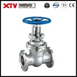 Stainless Steel Flanged Rising Stem Gate Valve with Thread Position of Valve Rod
