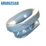 JIS F 2017-1982 Type BC Casting Steel Bulwark Mounted Panama Chocks Ship Mooring