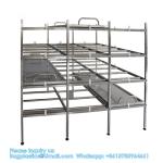 Stainless Steel 304/201 Morgue Equipment 3 12 Body Corpse Storage Rack body