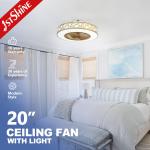 6 Speed 20in Mini Ceiling Fan
