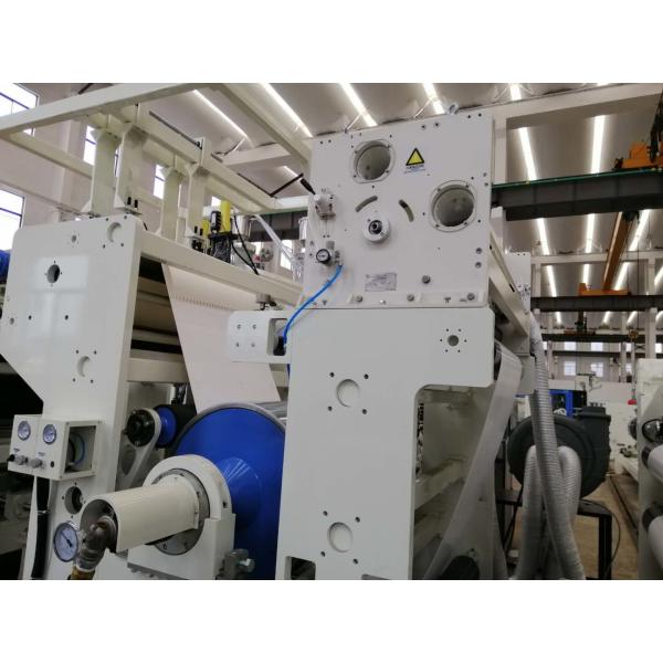 Automatic Big Size Roller Plastic Laminating Machine With Double Shaft - Less Paper Roll Stands