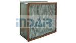 Electronics Industry Clean Room HEPA Filters High Air Volume Unique Construction