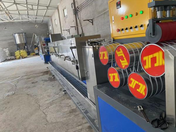 High Efficiency Recycled PP Strap Band Production Line 230 - 250 kgs/H with