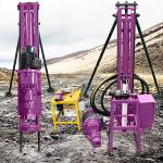 Bucket DTH Drill Rig Mining Machinery Rock Blast Hole Hydraulic DTH Drilling