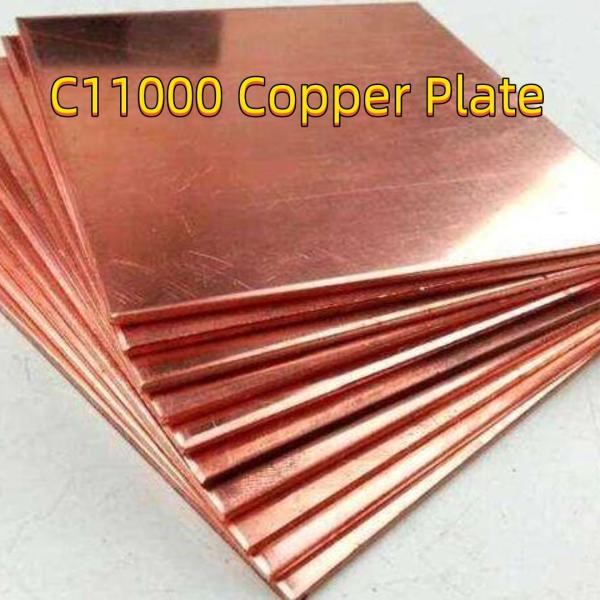 1/2H C1011 Cu-Dhp Pure Copper Plate C1100 C12200 C71500 C61400 C17200 0.5*600