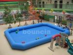 Indoor Inflatable Water Pool For Paddle Boat In Entertainment Center
