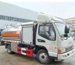 JAC 5000L Aviation Fuel Tank Truck Q235 Carbon Steel Small Size